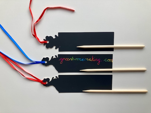 Scratch Art Bookmarks