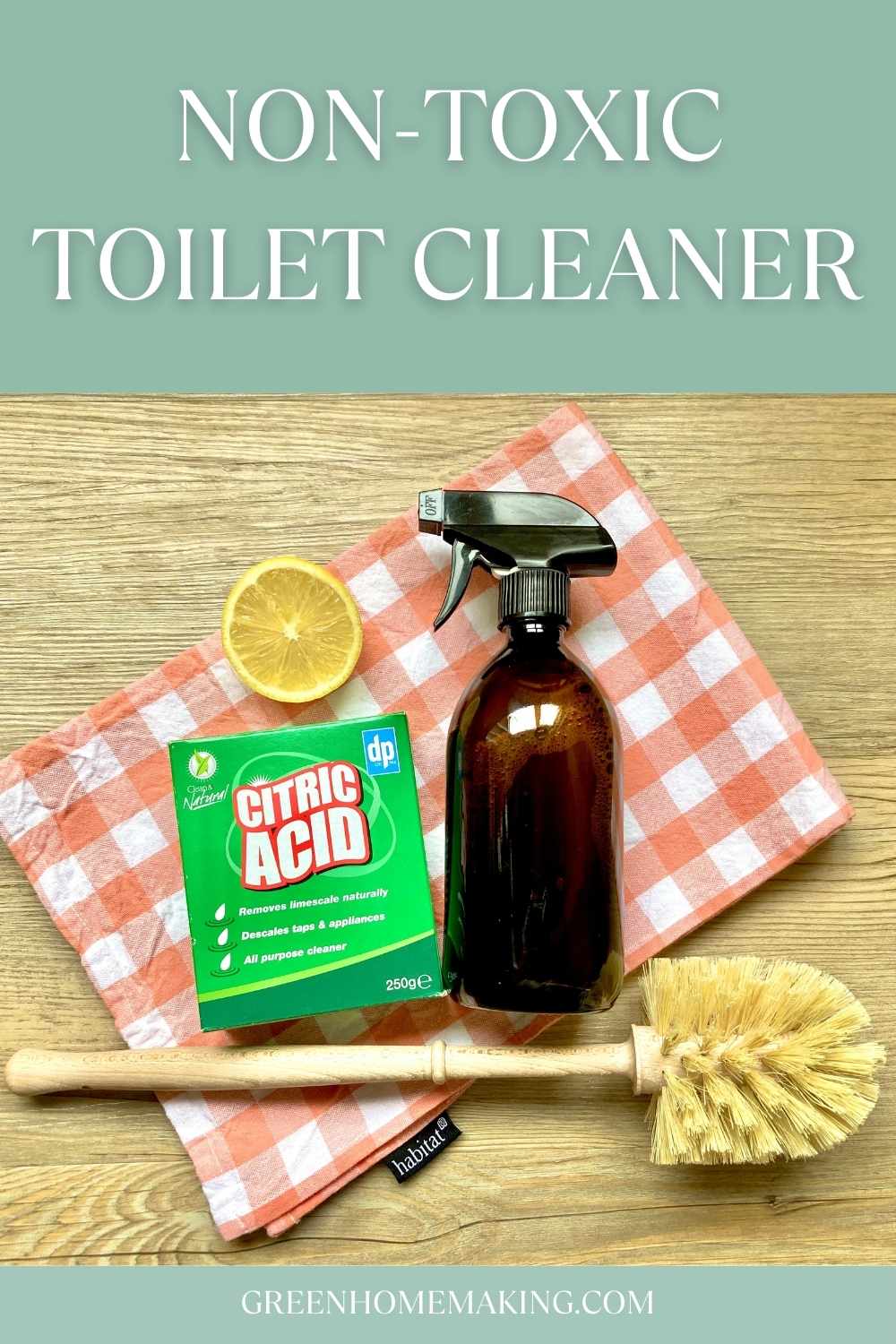 DIY Toilet Cleaner Recipe - Green Homemaking