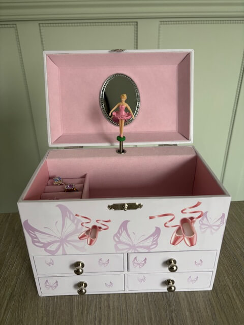Ballerina Jewellery Box