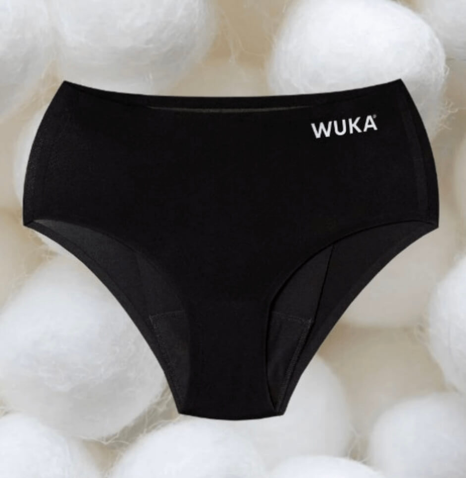 Black Wuka period underwear