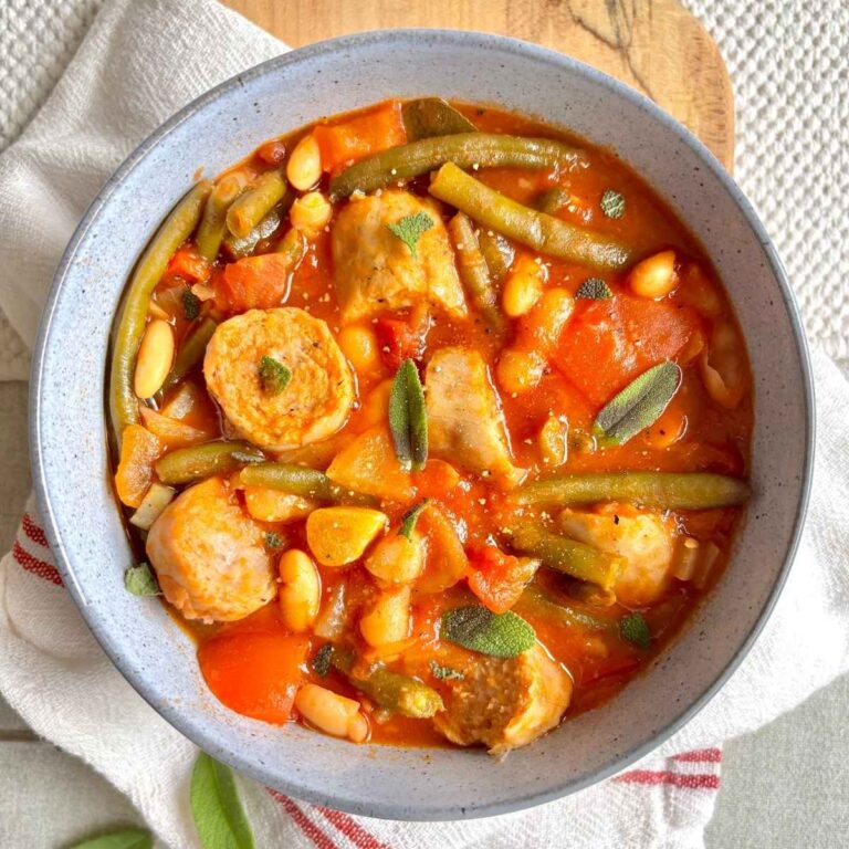 Slow Cooker Sausage Stew