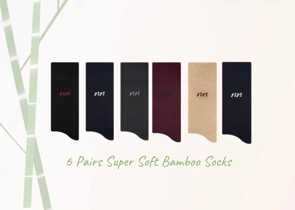 6 Bamboo socks