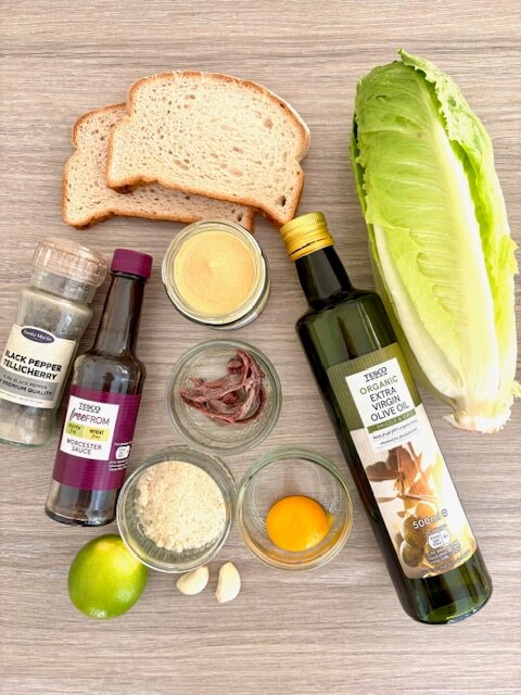 Caesar Salad Ingredients