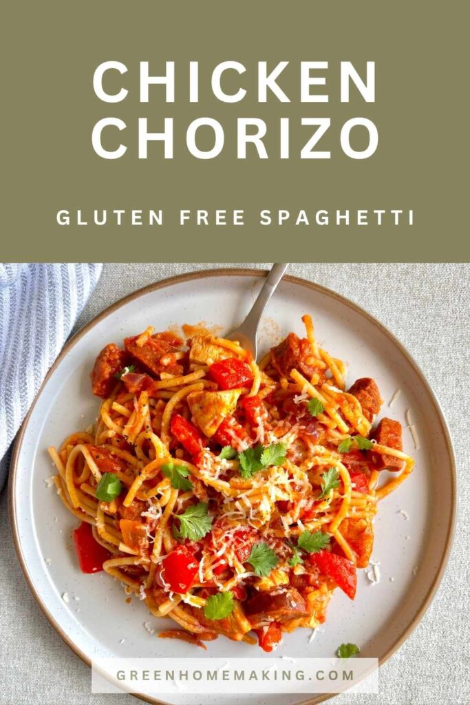 Chicken & Chorizo Gluten Free Spaghetti