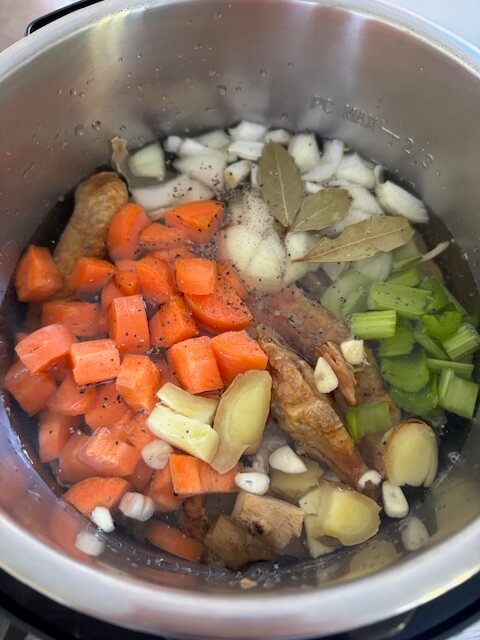 Ingredients in Instant Pot